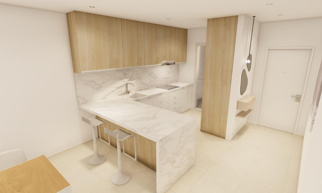 Obra nueva - Apartamento -
Pilar de la Horadada - Playa de las Higuericas