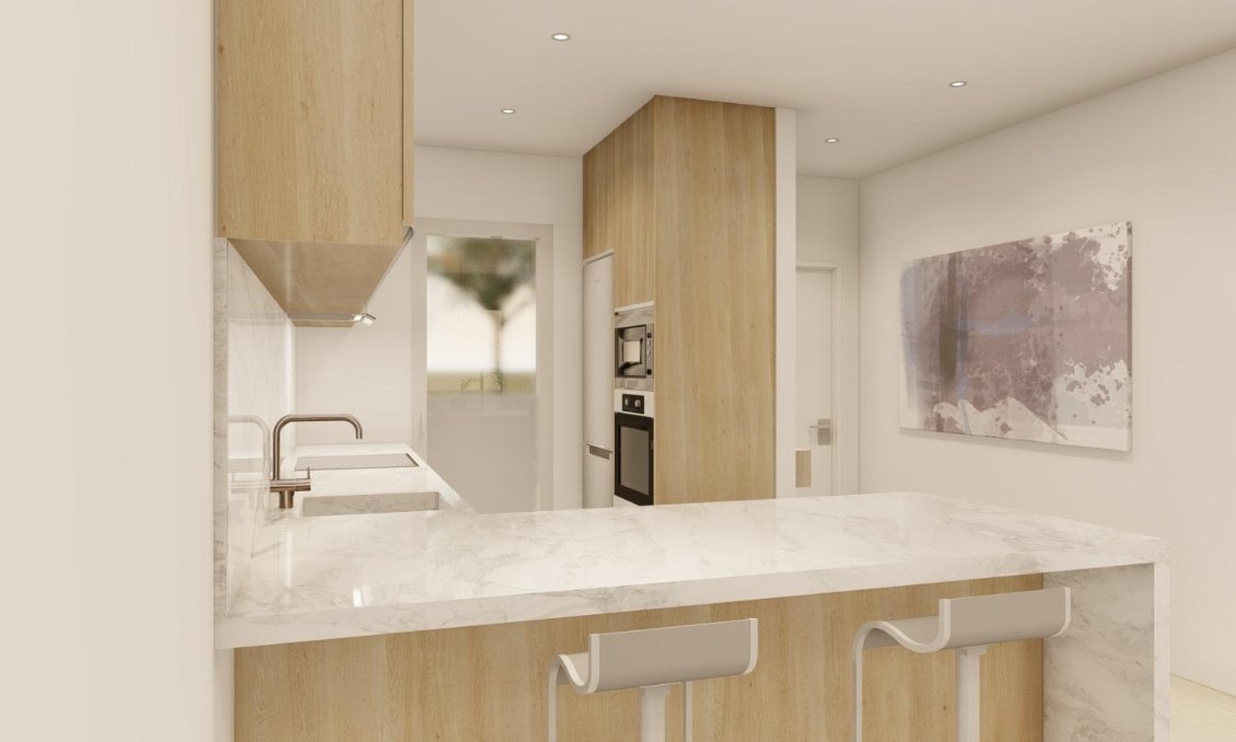 Obra nueva - Apartamento -
Pilar de la Horadada - Playa de las Higuericas