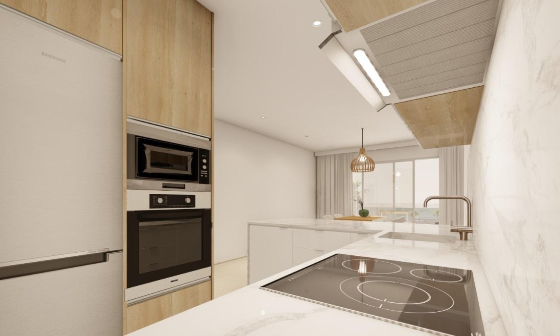 Obra nueva - Apartamento -
Pilar de la Horadada - Playa de las Higuericas