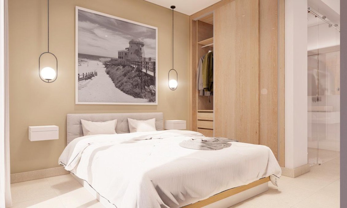 Obra nueva - Apartamento -
Pilar de la Horadada - Playa de las Higuericas