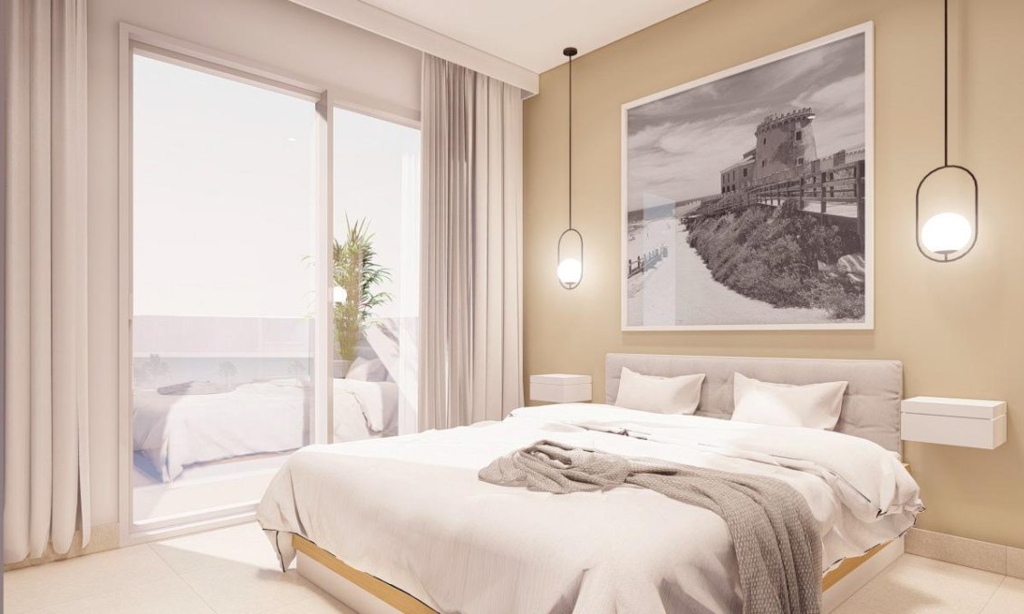 Obra nueva - Apartamento -
Pilar de la Horadada - Playa de las Higuericas