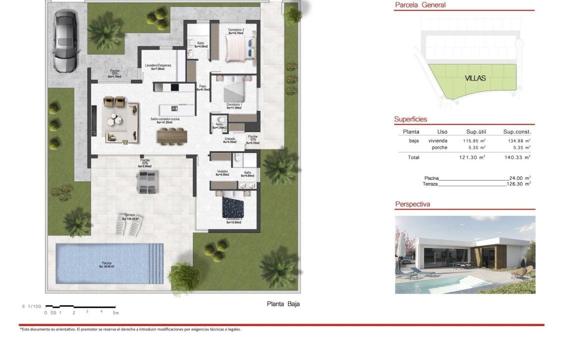 Obra nueva - Villa -
Baños y Mendigo - Altaona Golf