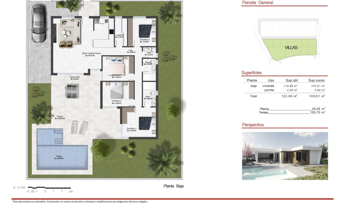 Obra nueva - Villa -
Baños y Mendigo - Altaona Golf