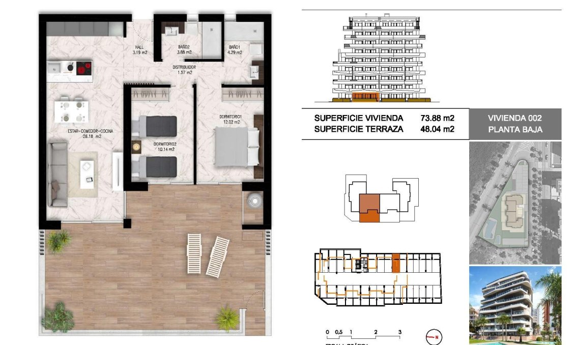 Neue Gebäude - Wohnung -
Guardamar del Segura - Puerto