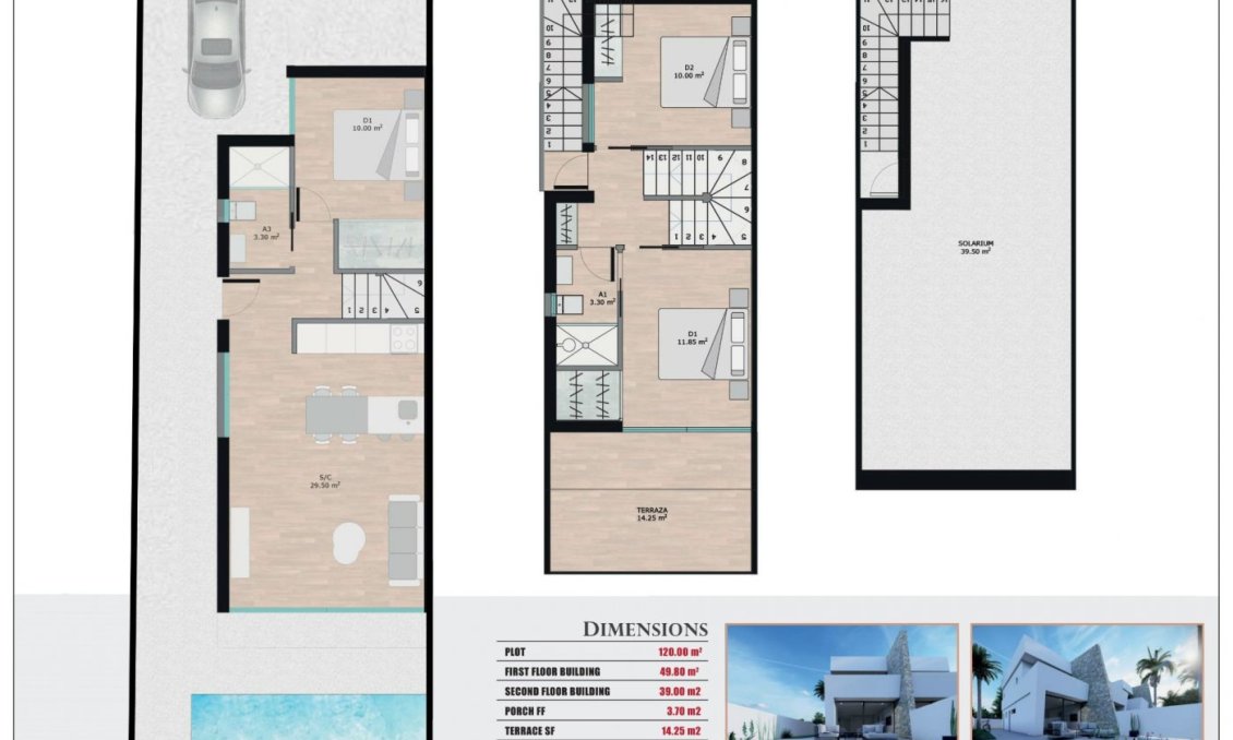 Obra nueva - Villa -
San Javier - San Blas