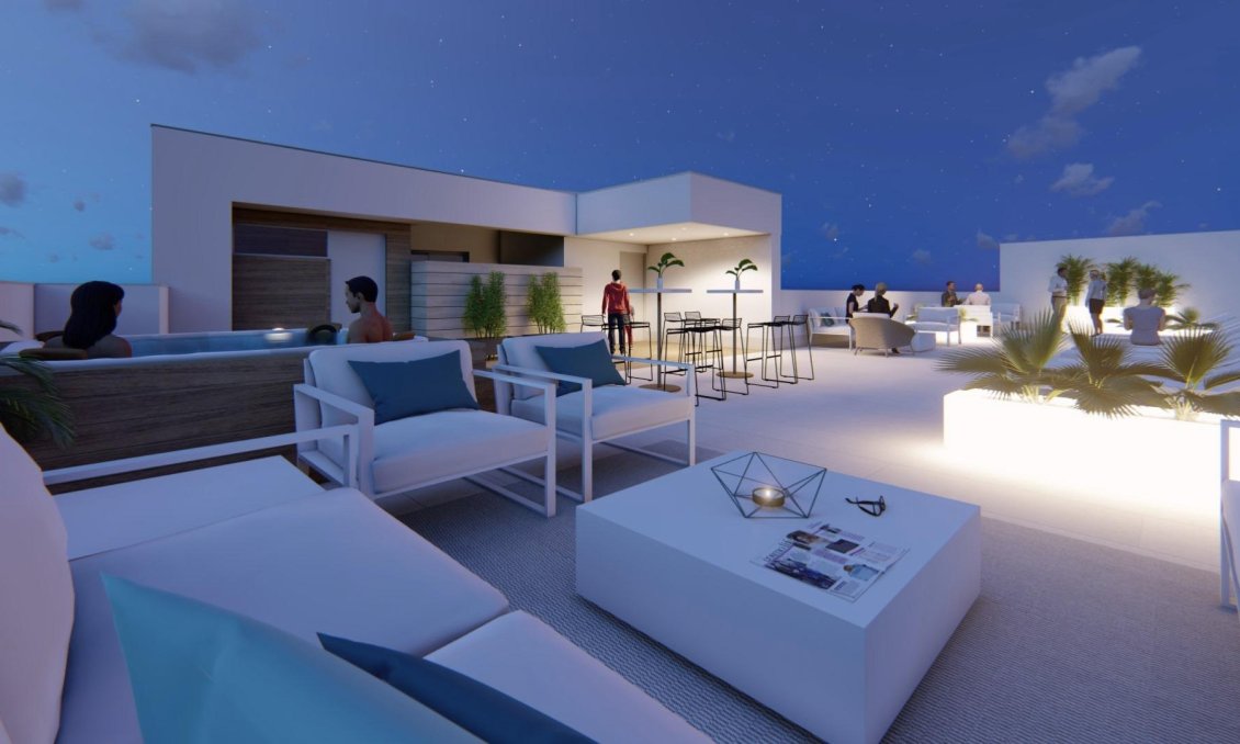 Új építésű - Apartman -
Torrevieja - Playa del Cura