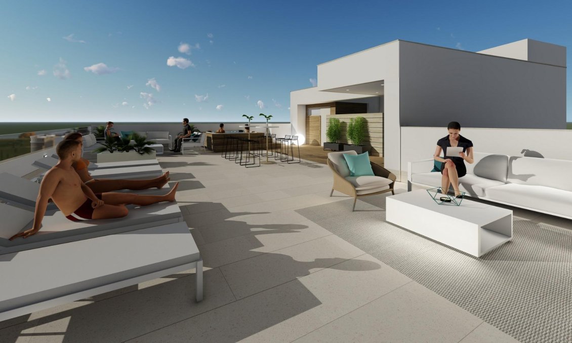 Új építésű - Apartman -
Torrevieja - Playa del Cura