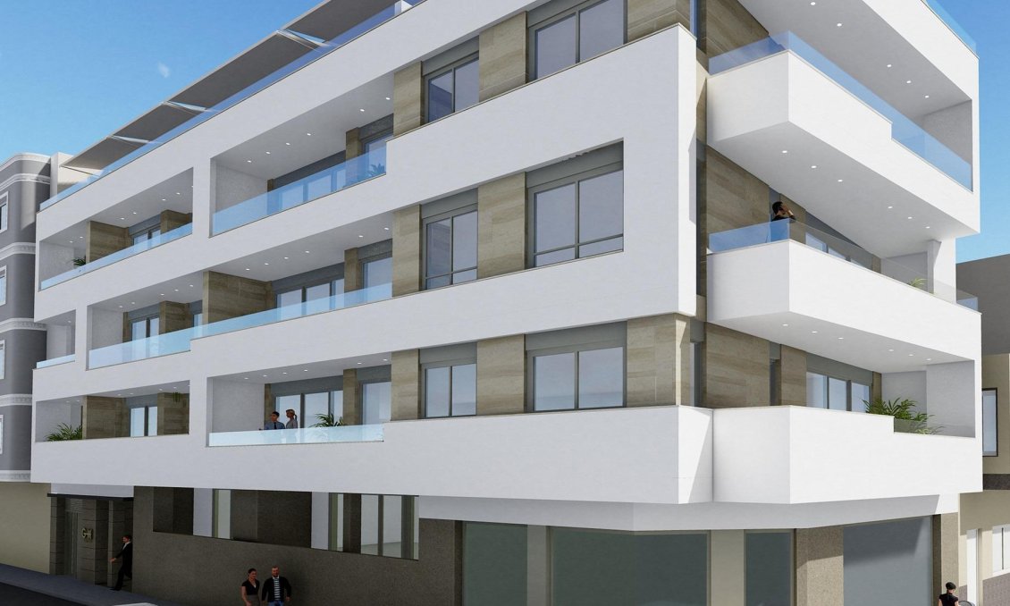 Új építésű - Apartman -
Torrevieja - Playa del Cura
