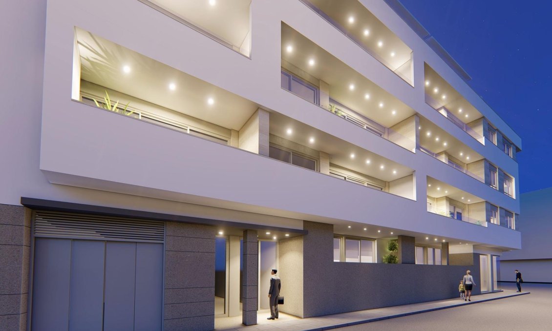 Új építésű - Apartman -
Torrevieja - Playa del Cura