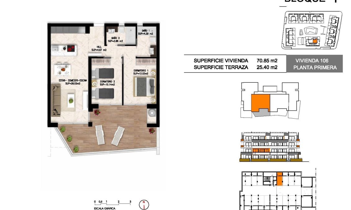 Neue Gebäude - Wohnung -
Orihuela Costa - Los Altos