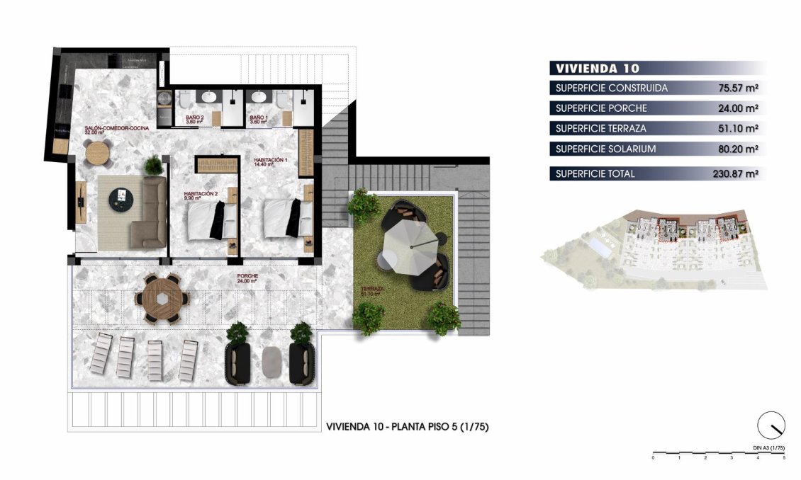 Nouvelle construction - Attique -
Finestrat - Balcón De Finestrat