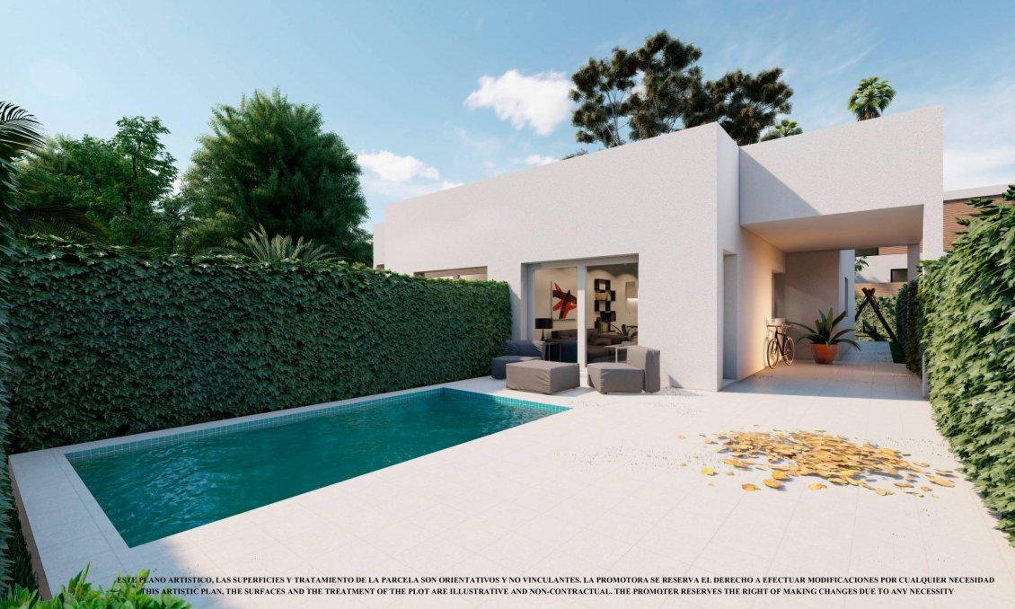 Obra nueva - Villa -
Los Alcazares - Serena Golf