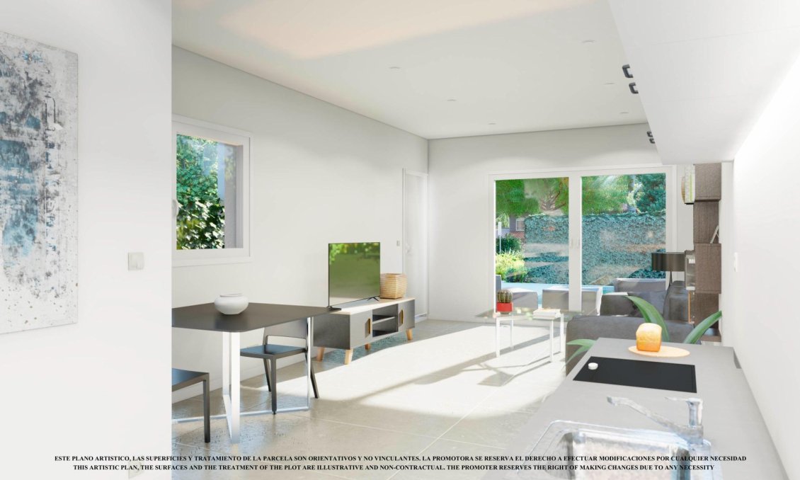 Obra nueva - Villa -
Los Alcazares - Serena Golf