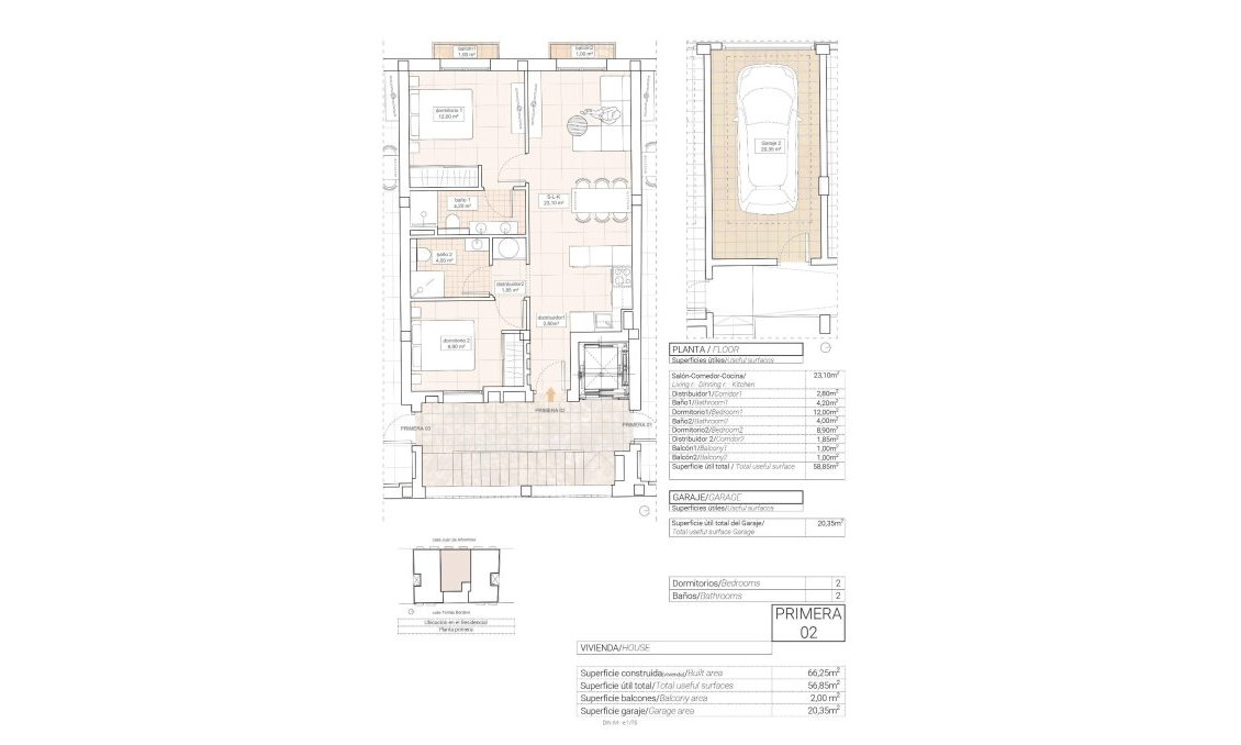 Új építésű - Apartman -
Hondón de las Nieves - Pueblo