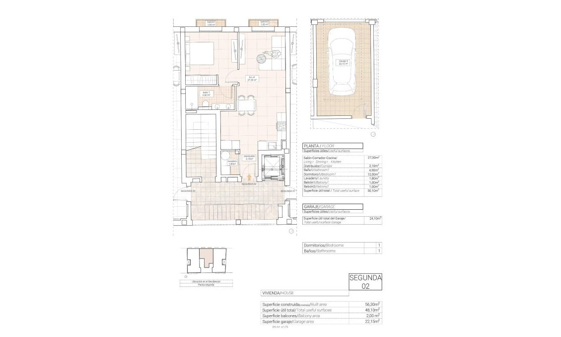 Obra nueva - Apartamento -
Hondón de las Nieves - Pueblo