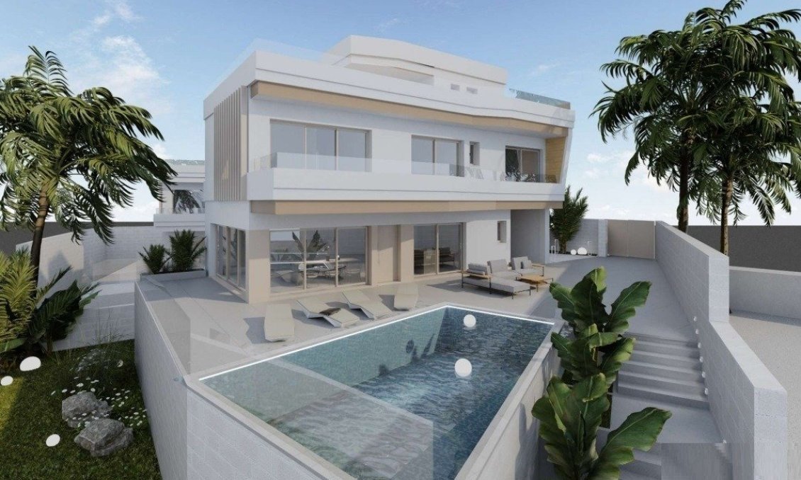 Obra nueva - Villa -
Orihuela Costa - Aguamarina