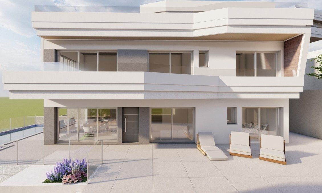 Obra nueva - Villa -
Orihuela Costa - Aguamarina
