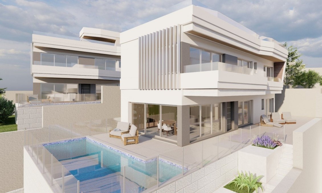 Obra nueva - Villa -
Orihuela Costa - Aguamarina