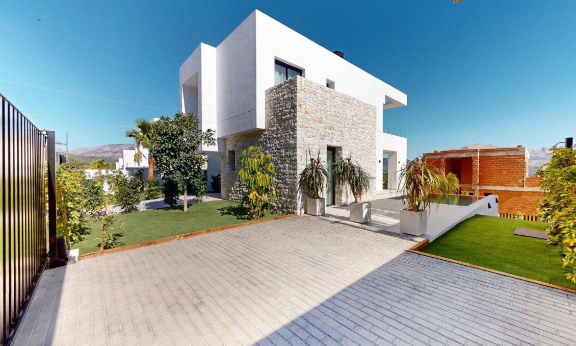 Obra nueva - Villa -
Polop - PAU 1