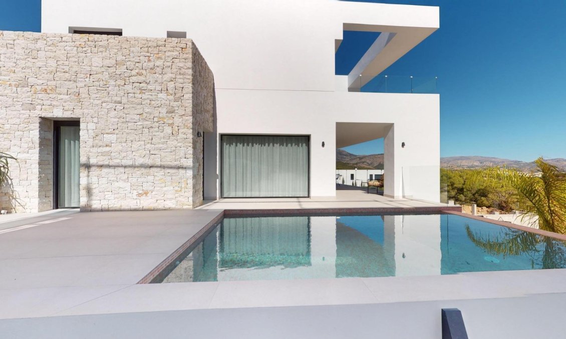 Obra nueva - Villa -
Polop - PAU 1