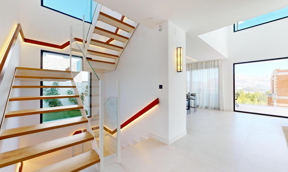 Obra nueva - Villa -
Polop - PAU 1