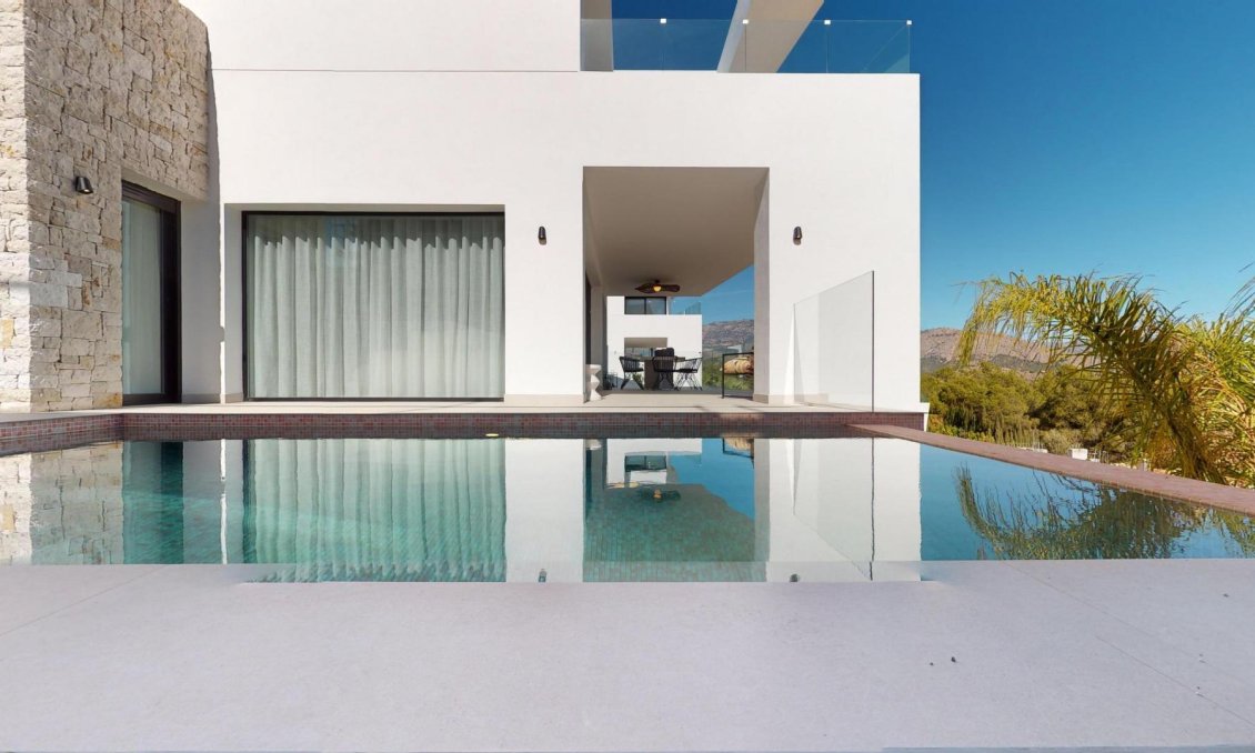 Obra nueva - Villa -
Polop - PAU 1