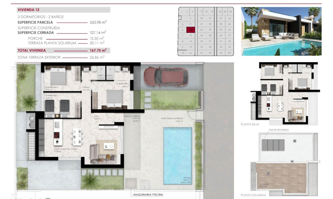 Obra nueva - Villa -
Ciudad Quesada - Lo Marabú