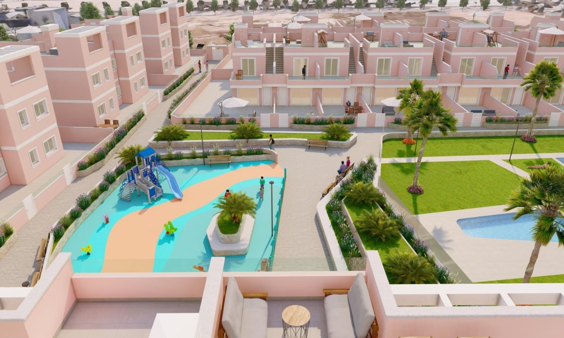 Obra nueva - Villa -
Pilar de la Horadada - Lo Monte