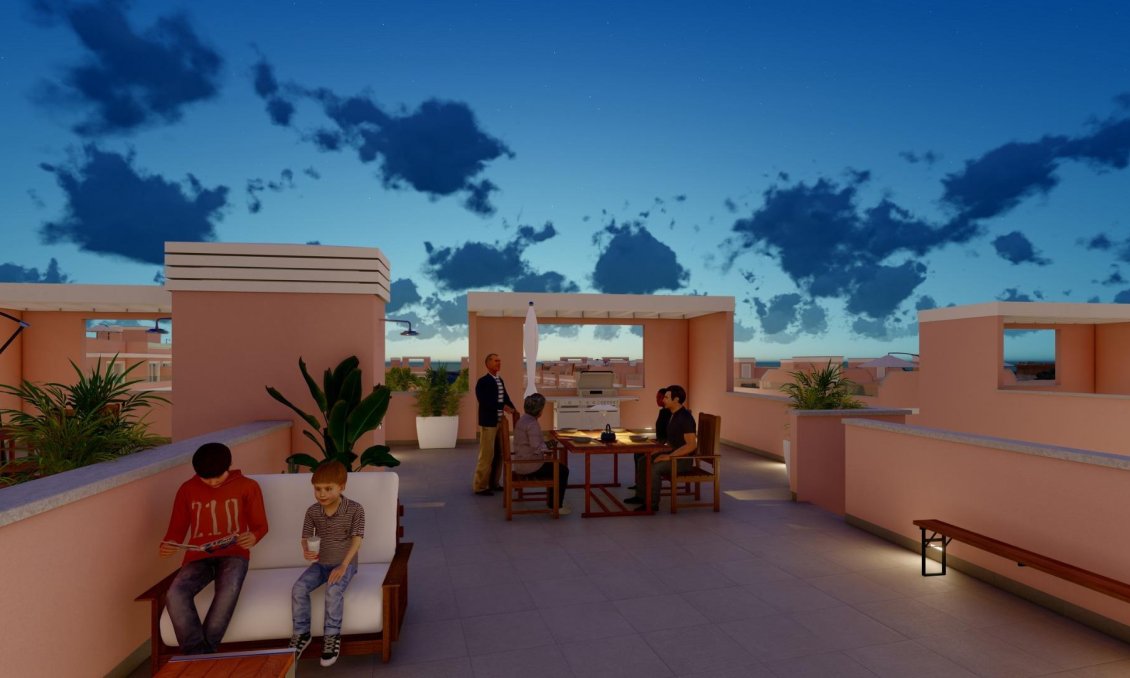 Obra nueva - Villa -
Pilar de la Horadada - Lo Monte