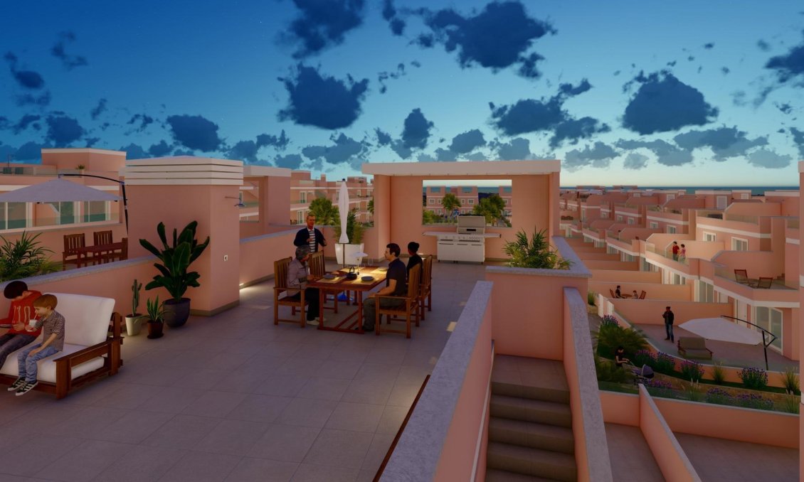Obra nueva - Villa -
Pilar de la Horadada - Lo Monte