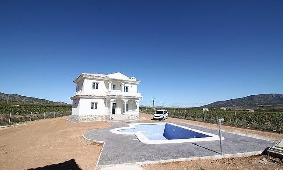 Obra nueva - Villa -
Pinoso - Camino Del Prado