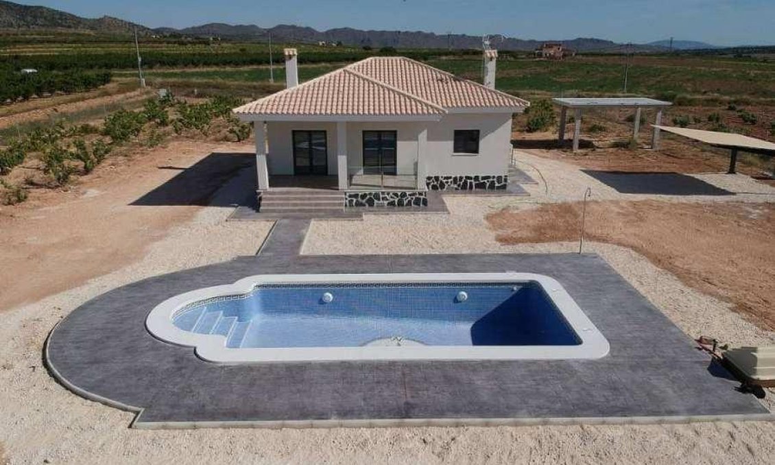 Obra nueva - Villa -
Pinoso - Camino Del Prado