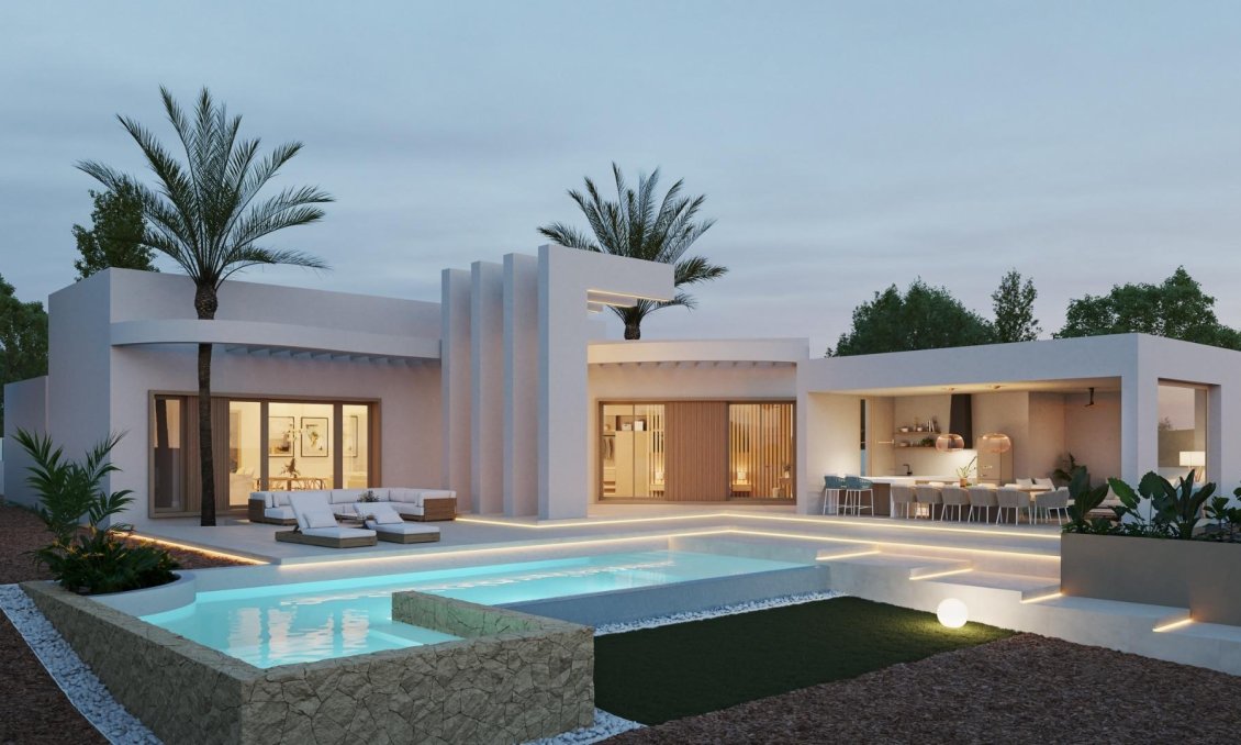 Obra nueva - Villa -
Algorfa - Lomas De La Juliana