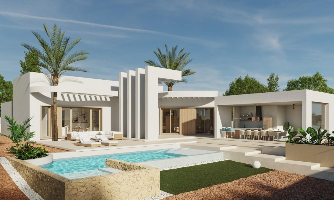 Obra nueva - Villa -
Algorfa - Lomas De La Juliana