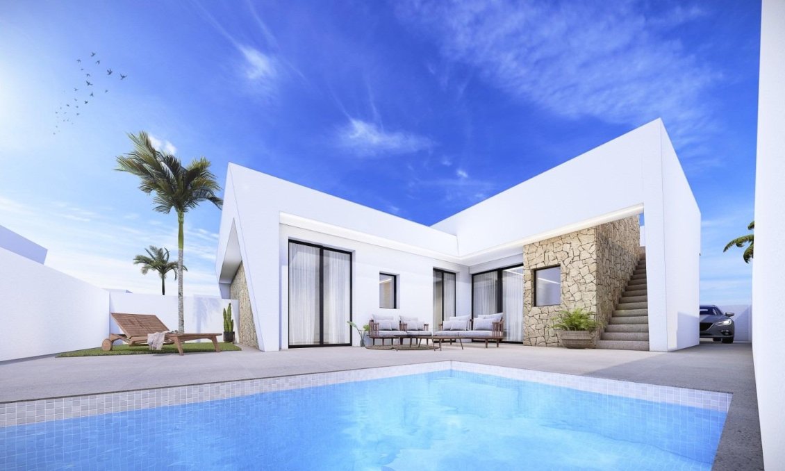 Obra nueva - Villa -
Torre Pacheco - Roldán
