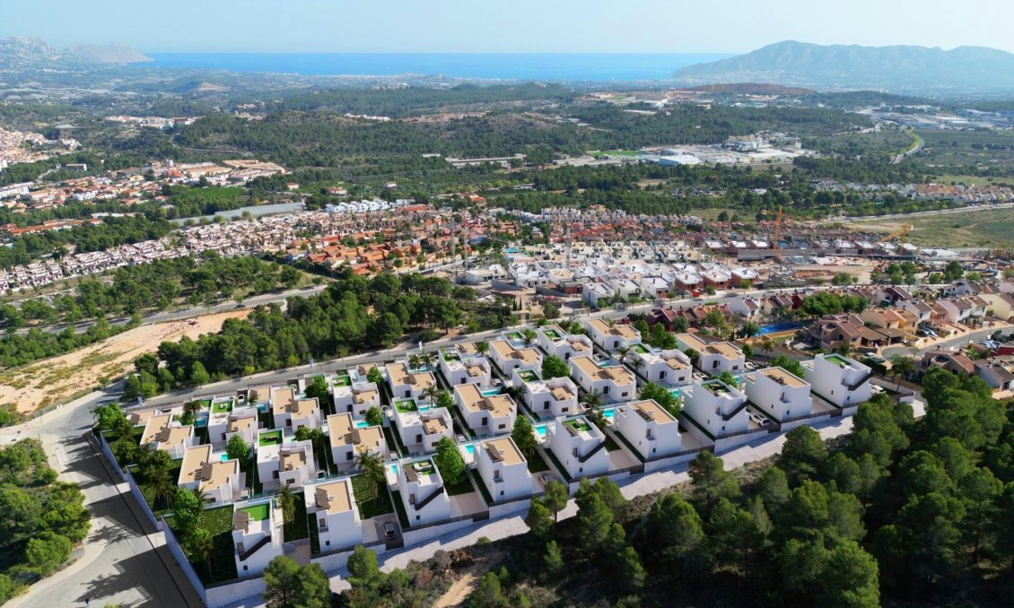 Obra nueva - Villa -
Polop - Polop Hills