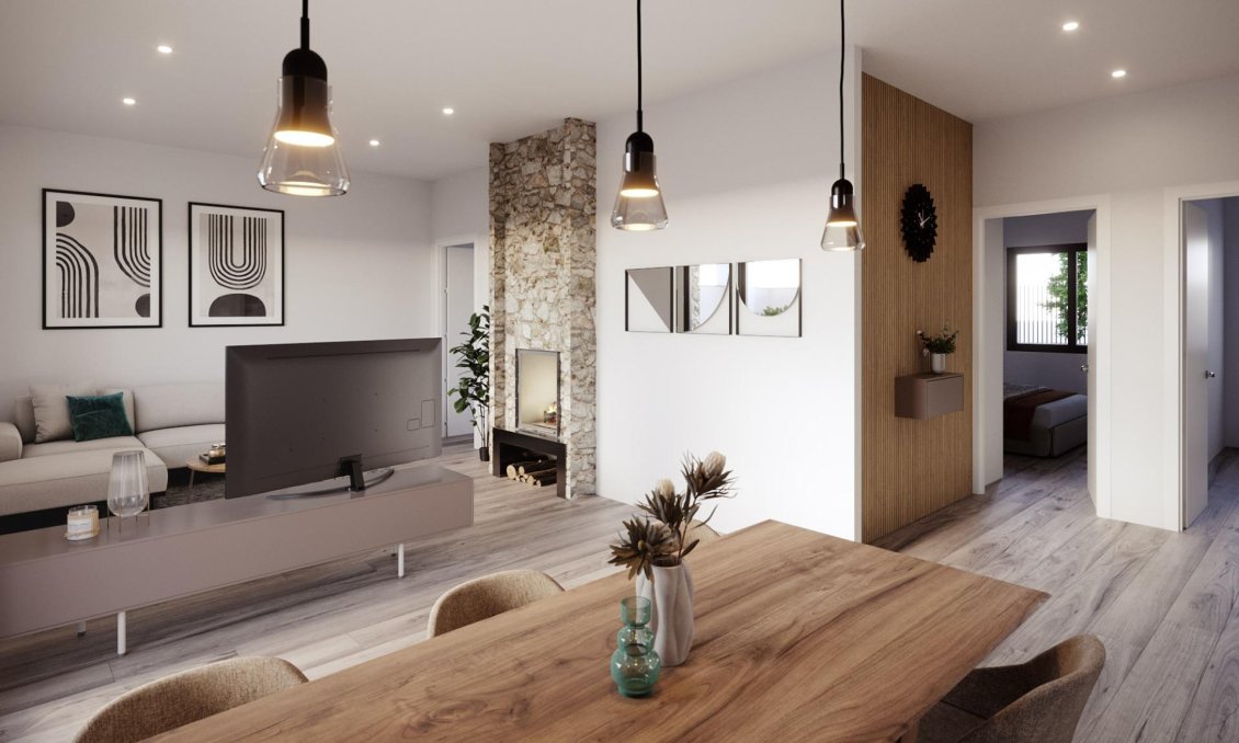 Obra nueva - Bungalow -
Hondón de las Nieves - El Salero