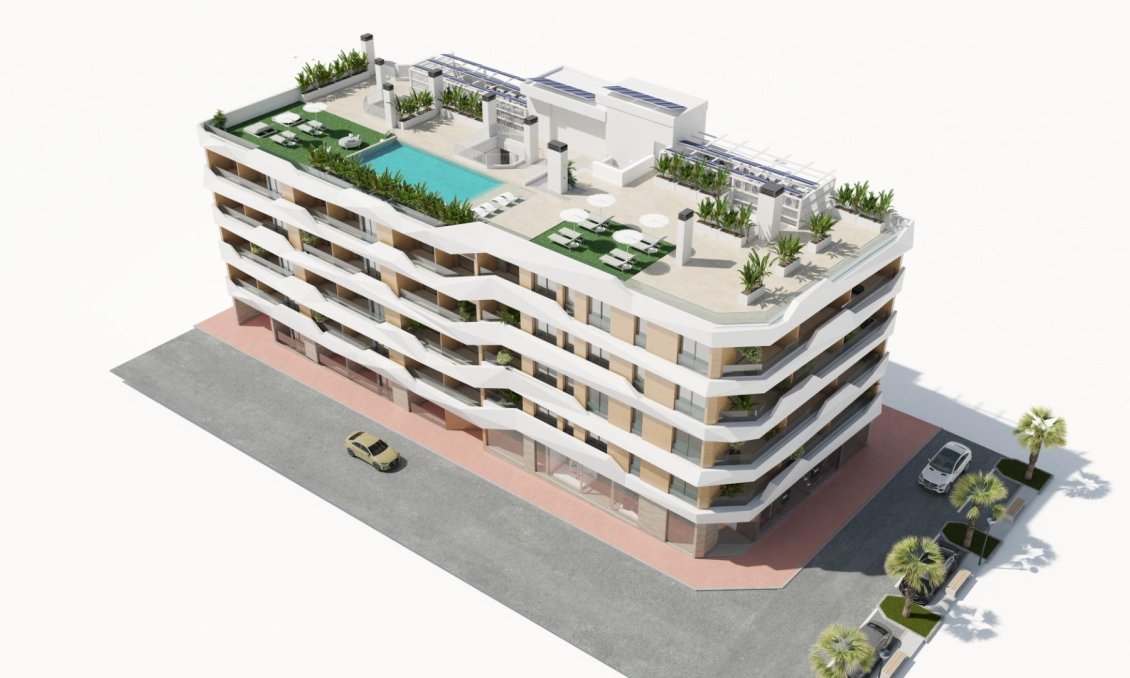 Új építésű - Apartman -
Guardamar del Segura - Pueblo