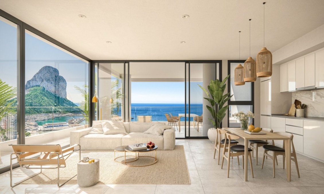 Obra nueva - Ático -
Calpe - Playa del Bol