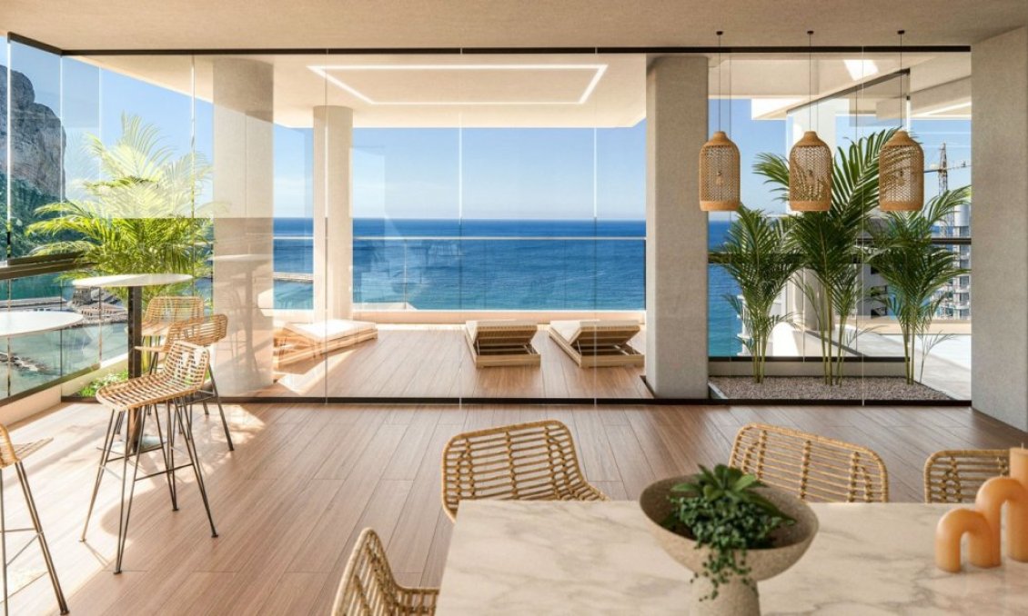 Obra nueva - Ático -
Calpe - Playa del Bol