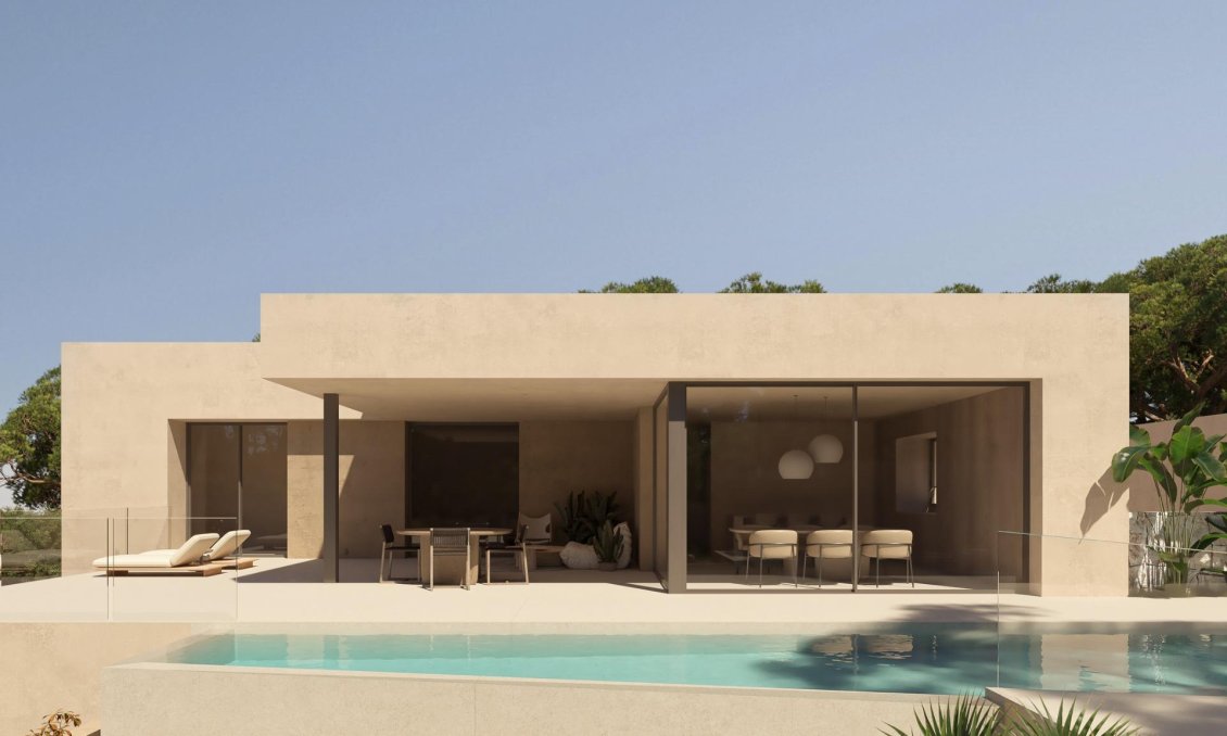 Obra nueva - Villa -
Benissa - Cala La Fustera