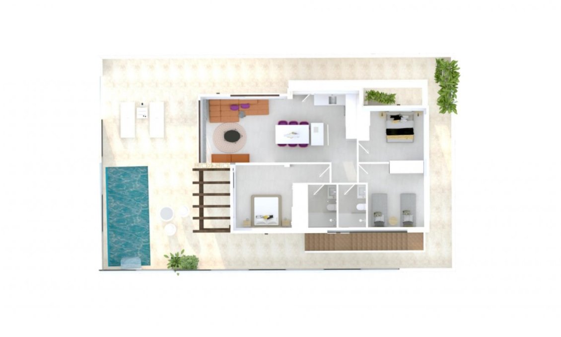 Obra nueva - Villa -
Vera - Vera Playa