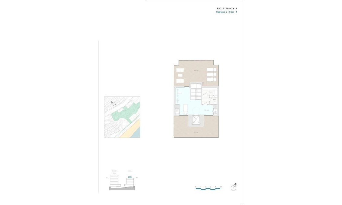 Új építésű - Tetőtéri lakás -
Villajoyosa - Pueblo