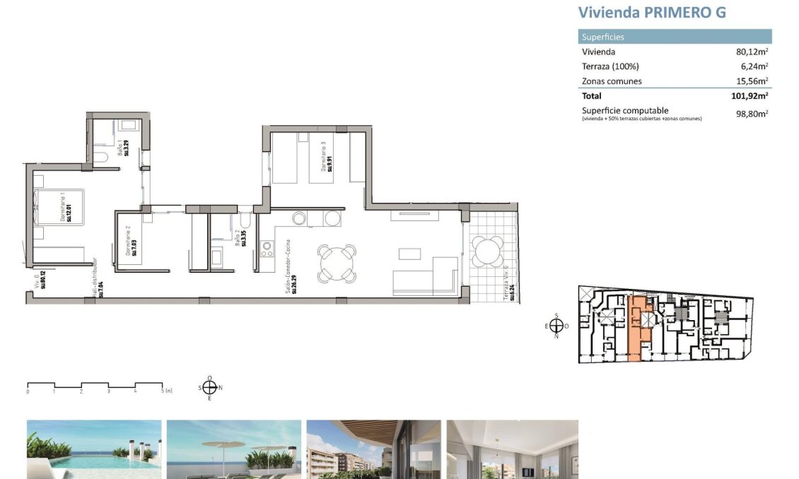 Új építésű - Apartman -
Guardamar del Segura - Pueblo