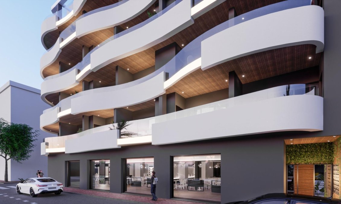 Új építésű - Tetőtéri lakás -
Torrevieja - Habaneras