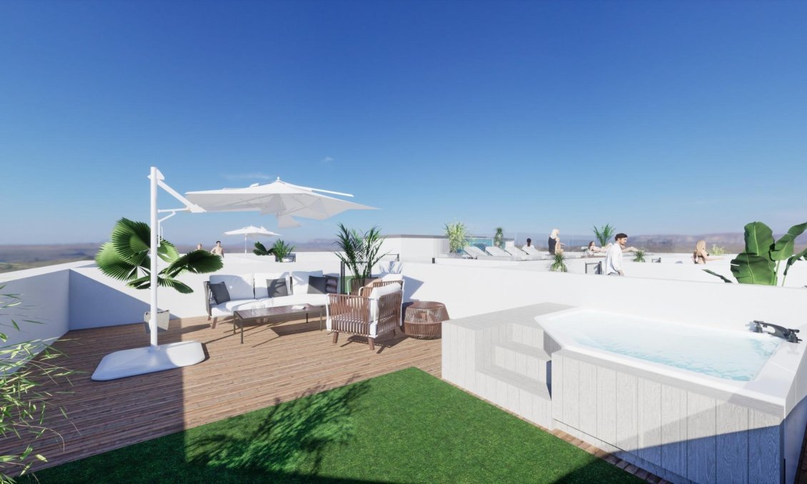 Új építésű - Tetőtéri lakás -
Torrevieja - Habaneras