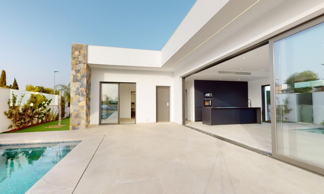 Obra nueva - Villa -
Los Alcazares - Serena Golf