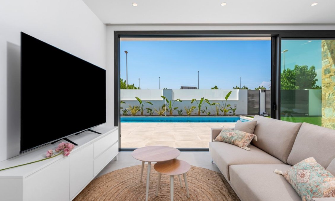 Obra nueva - Villa -
Los Alcazares - Serena Golf