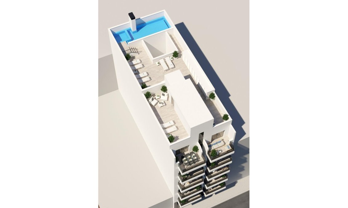 Neue Gebäude - Wohnung -
Torrevieja - Playa de El Cura