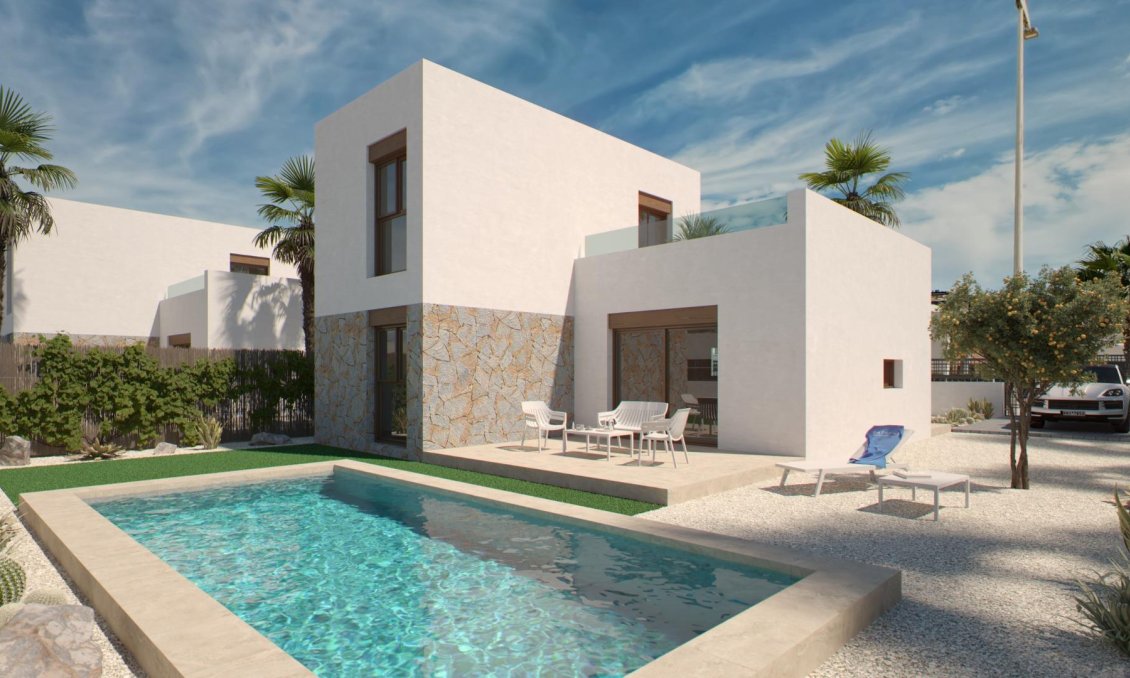 Obra nueva - Villa -
Algorfa - La Finca Golf